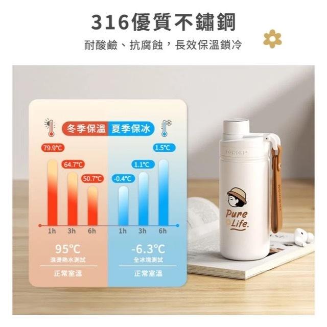 全新 BLACK HAMMER 造物集不鏽鋼保溫保冰隨行杯 不鏽鋼保溫保冰隨行杯 430ml 氧氣雲 保溫瓶 保溫杯-細節圖6