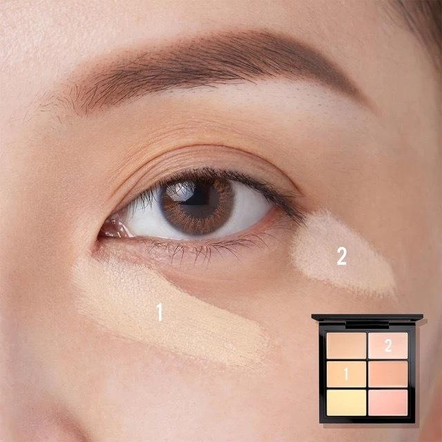 栗子美妝🌰｜全新 M.A.C 超持妝六色遮瑕盤 LIGHT 6g 專櫃中文標 正貨 mac 遮瑕膏 六色遮瑕膏-細節圖5