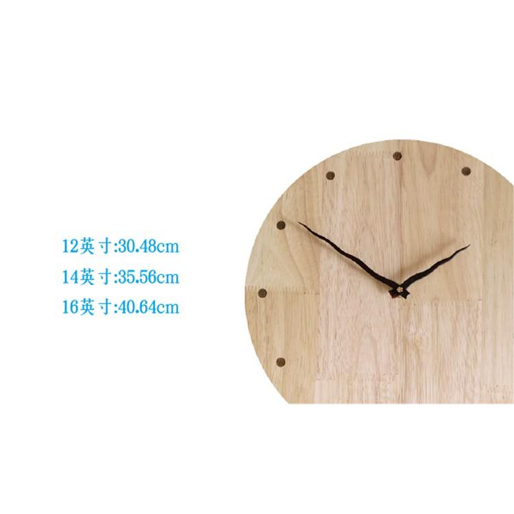 麥舌頭 客製化木頭時鐘 一件起做 刻字刻畫 送禮 禮物 北歐-細節圖4
