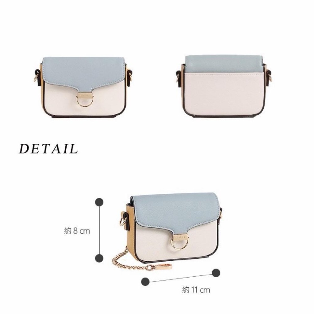 S＇AIME TINY COCO真皮鍊條迷你包 (XXS)-細節圖2