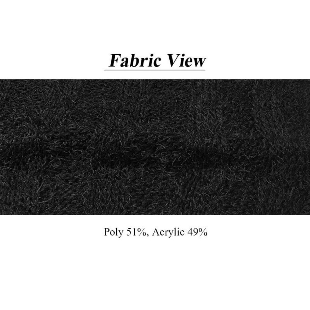 韓國 anyonemore 鬆垮寬鬆落肩圓領長袖針織上衣 白色-細節圖4