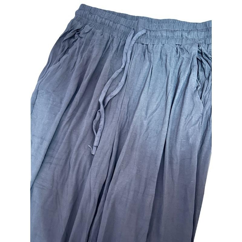 🔥清倉拍賣🔥全現貨 高個子必備超長冰絲休閒落地褲-細節圖4