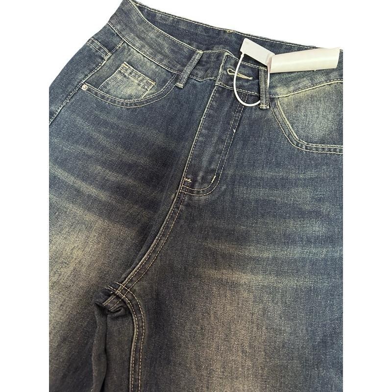 🔥清倉拍賣🔥全現貨 復古藍喇叭牛仔褲-細節圖5