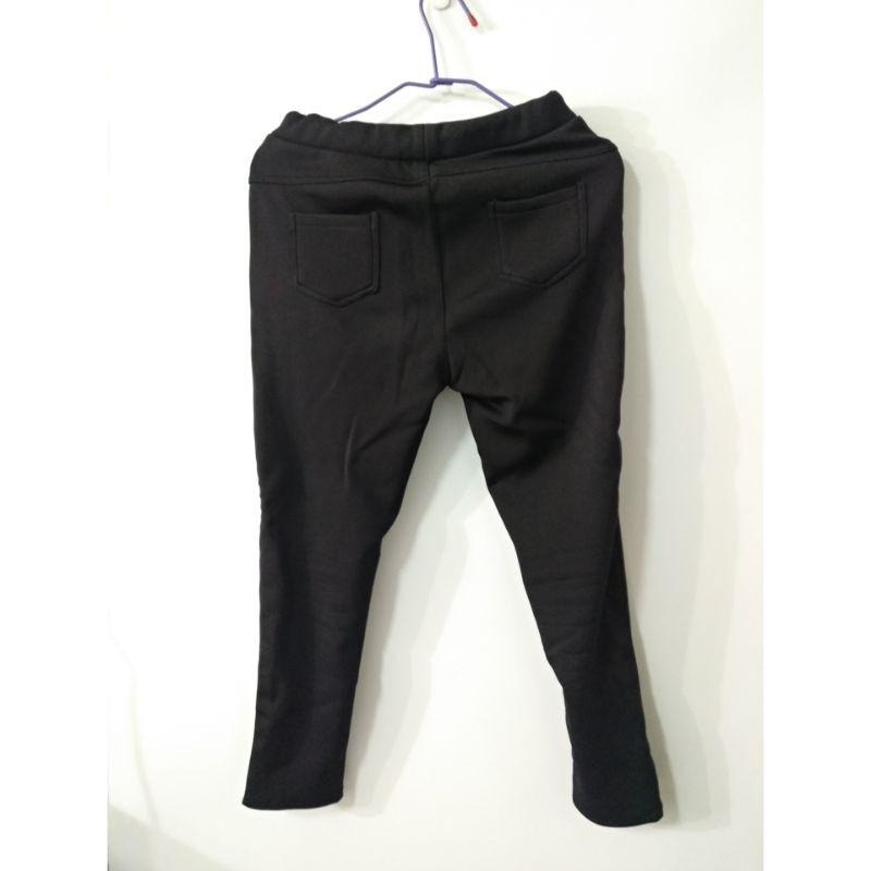 米奇內刷毛休閒保暖長褲-細節圖2