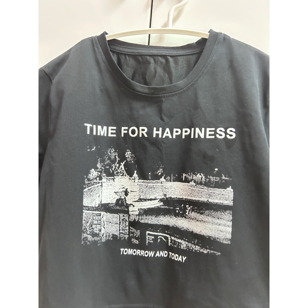 (二手)印花短版T-細節圖2