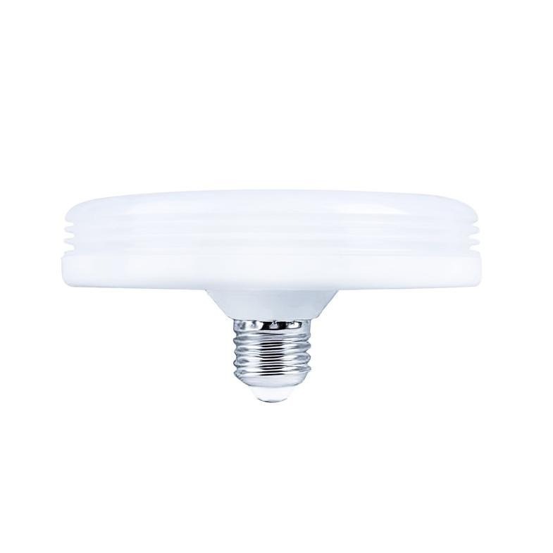 🛸 LED飛碟燈泡 ✨ 12W E27 超亮大面積 白/黃光 全電壓 防塵蟲 節能省電 藝術燈 室內燈 吸頂燈 露營燈-細節圖7