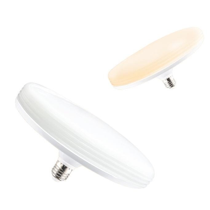 🛸 LED飛碟燈泡 ✨ 12W E27 超亮大面積 白/黃光 全電壓 防塵蟲 節能省電 藝術燈 室內燈 吸頂燈 露營燈-細節圖8