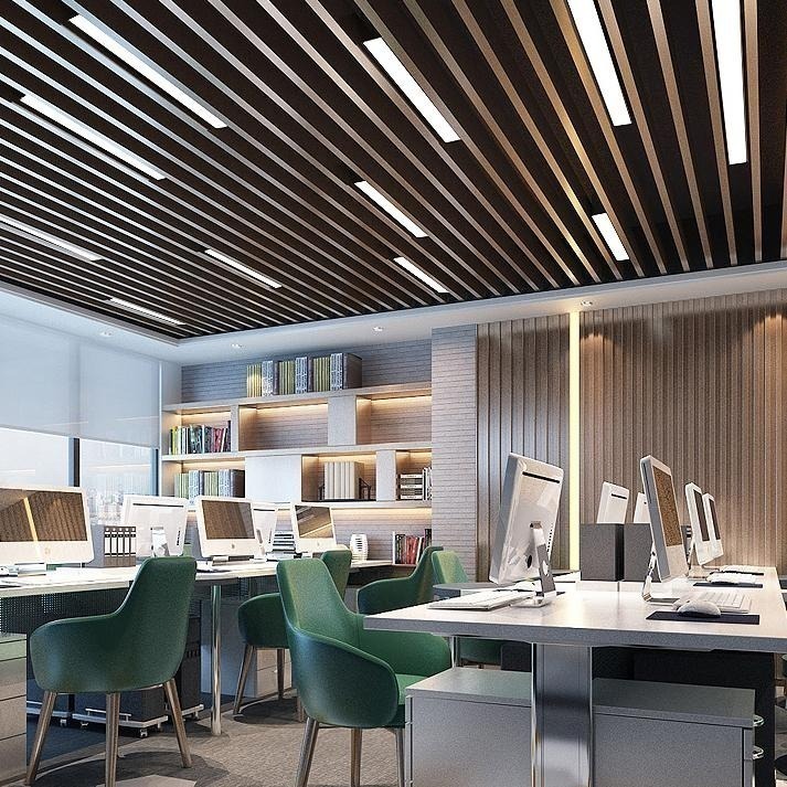 🔥新品🔥 LED吸頂式長吊燈 可吸頂/可垂吊/可拼接 做自己的設計師🤩 簡約現代 長條型 辦公室吊燈 工業風-細節圖9