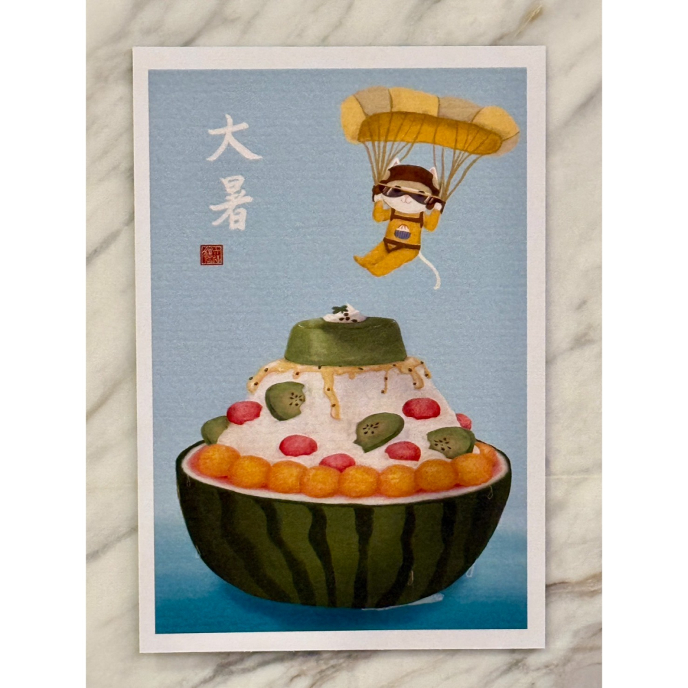 原創明信片-節氣-細節圖2