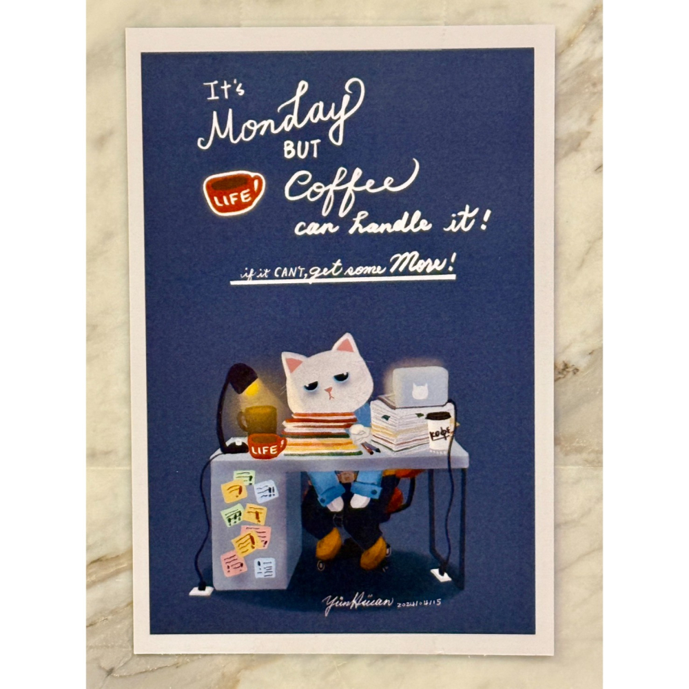 原創明信片-社畜-細節圖2