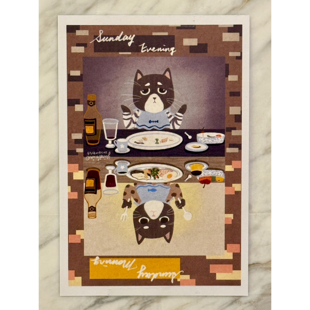 原創明信片-社畜-細節圖3