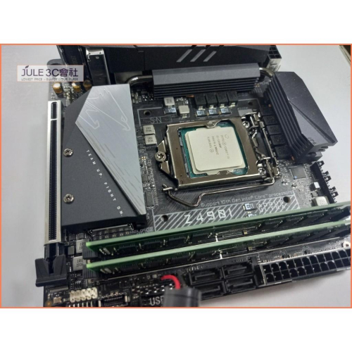 JULE 3C會社-技嘉 Z490i AORUS ITX+ i5 10400F 十代 CPU+ 金士頓 DDR4 32G