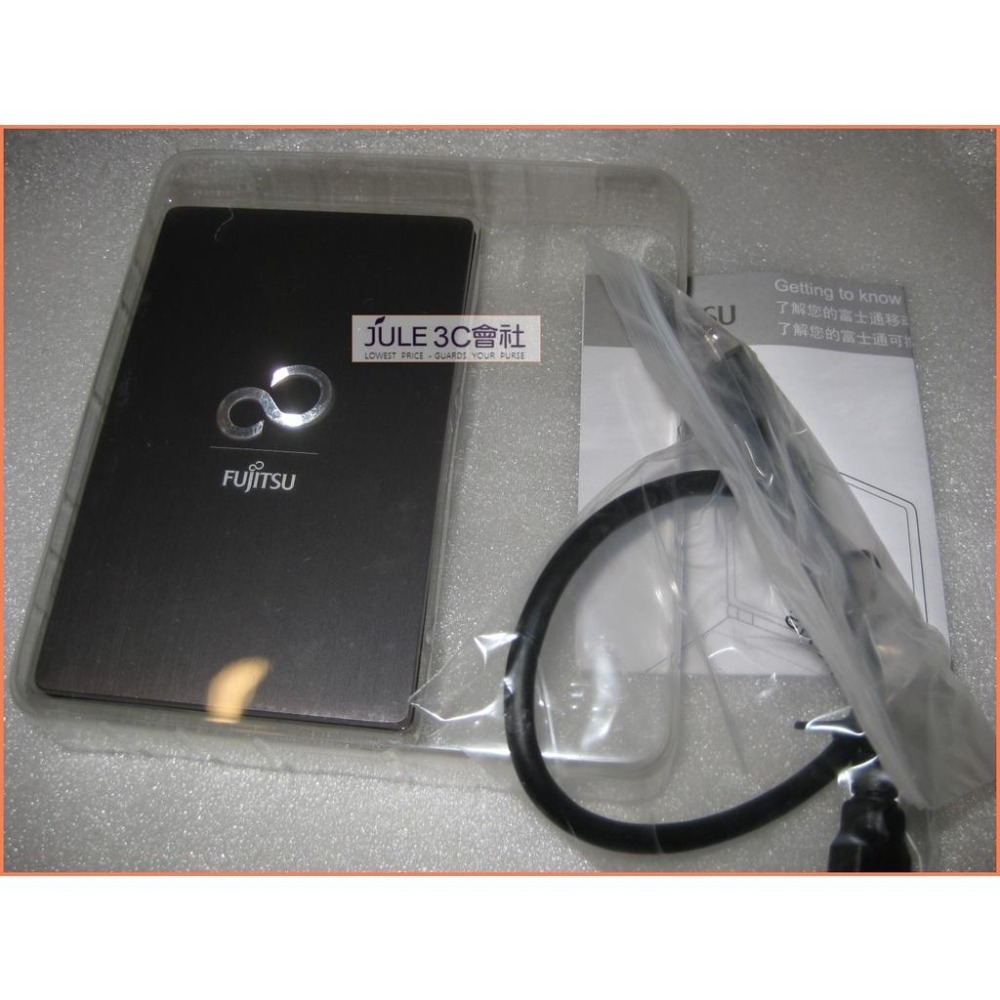 JULE 3C會社-富士通Fujitsu EN100 USB3.0 2.5吋/髮絲紋/全新/銀黑紅紫金 硬碟 外接盒-細節圖2