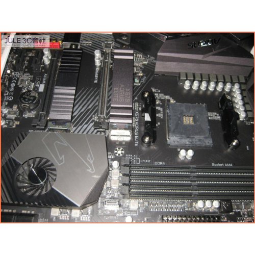 JULE 3C會社-技嘉 X570 AORUS ELITE X570/DDR4/12+2相/全數位/電競/AM4 主機板
