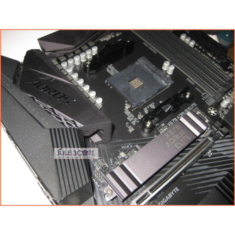JULE 3C會社-技嘉 X570 AORUS ELITE X570/DDR4/12+2相/全數位/電競/AM4 主機板-細節圖5
