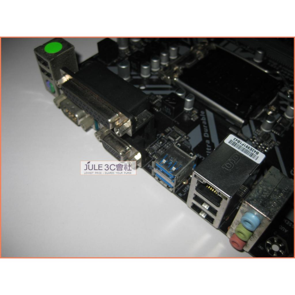 JULE 3C會社-技嘉 H310M DS2 2.0 H310/DDR4/八九代/LPT/1151/MATX 主機板-細節圖4