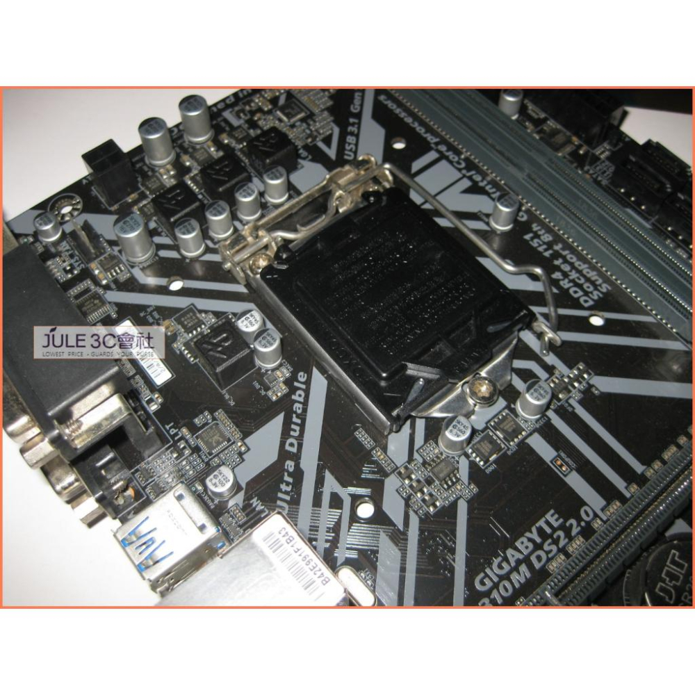 JULE 3C會社-技嘉 H310M DS2 2.0 H310/DDR4/八九代/LPT/1151/MATX 主機板-細節圖5
