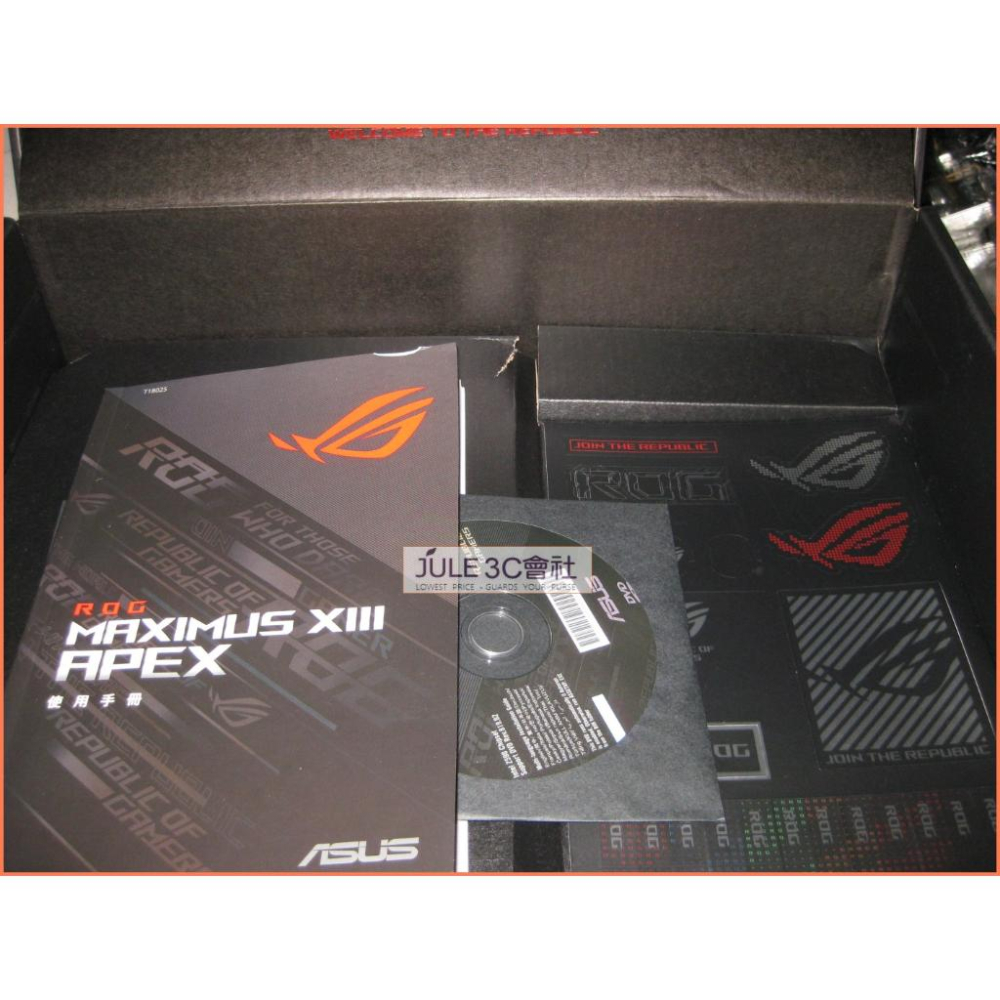 JULE 3C會社-華碩ASUS ROG MAXIMUS XIII APEX Z590/RGB/電競/全新 主機板-細節圖4