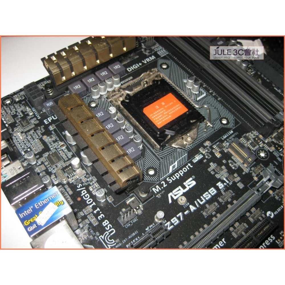 JULE 3C會社-華碩 Z97-A USB3.1 Z97/DDR3/M2/雙智能處理器/電競/ATX/1150 主機板-細節圖5