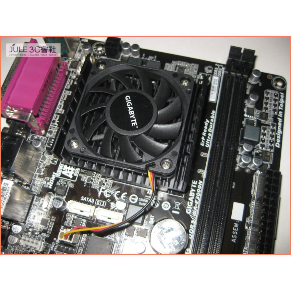 JULE 3C會社-技嘉 E3000N E2-3000/DDR3/雙核心/SOC/HD 8280/APU/庫存 主機板-細節圖3