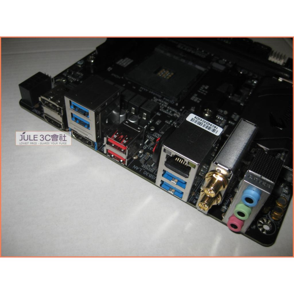 JULE 3C會社-技嘉 B450 I AORUS PRO WIFI 電競/數位電源/庫存/ITX/AM4 主機板-細節圖4
