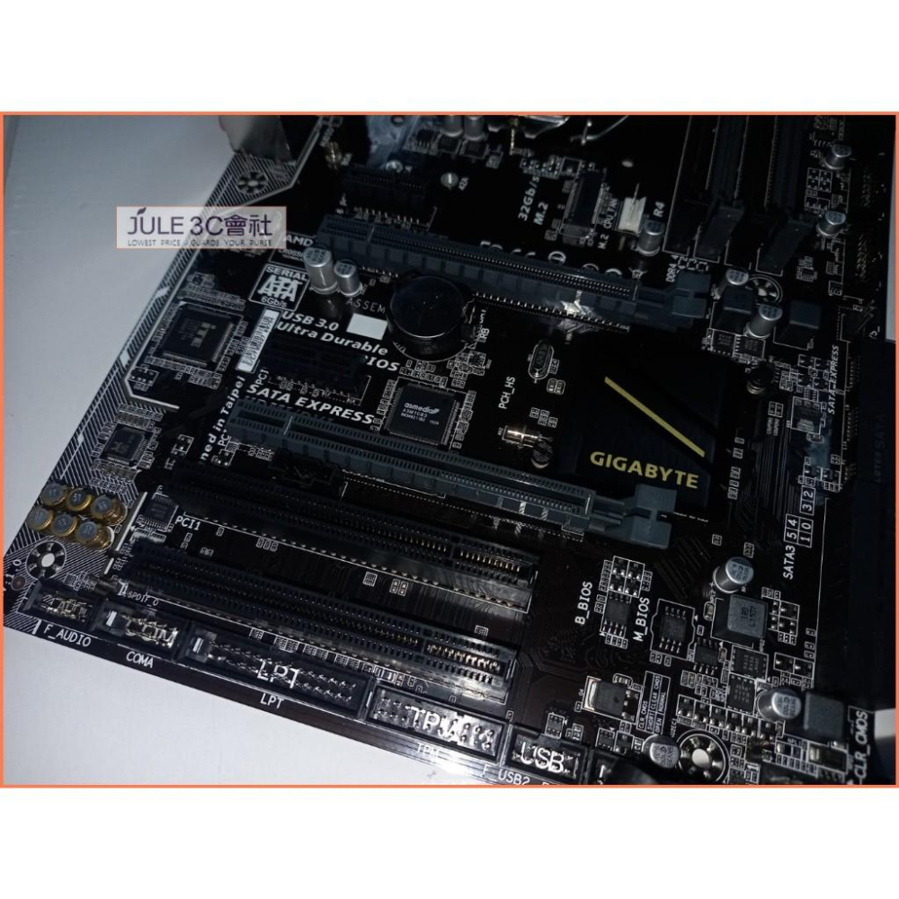 JULE 3C會社-技嘉 H170-HD3 H170/六七代/DDR4/超耐久/4K HD/M2/庫存/1151 主機板-細節圖3