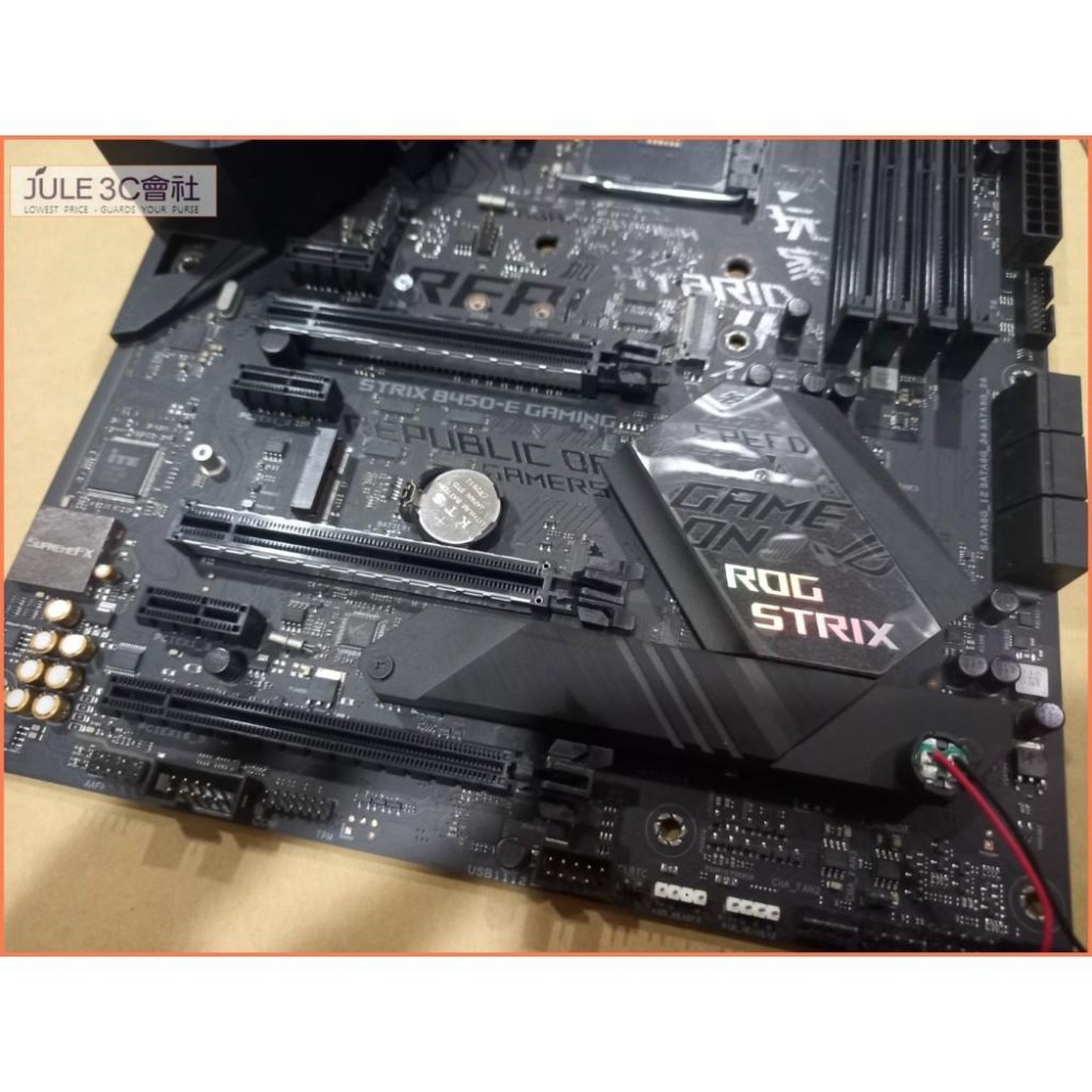 JULE 3C會社-華碩ASUS ROG STRIX B450-E GAMING B450/D4/保內/AM4 主機板-細節圖2