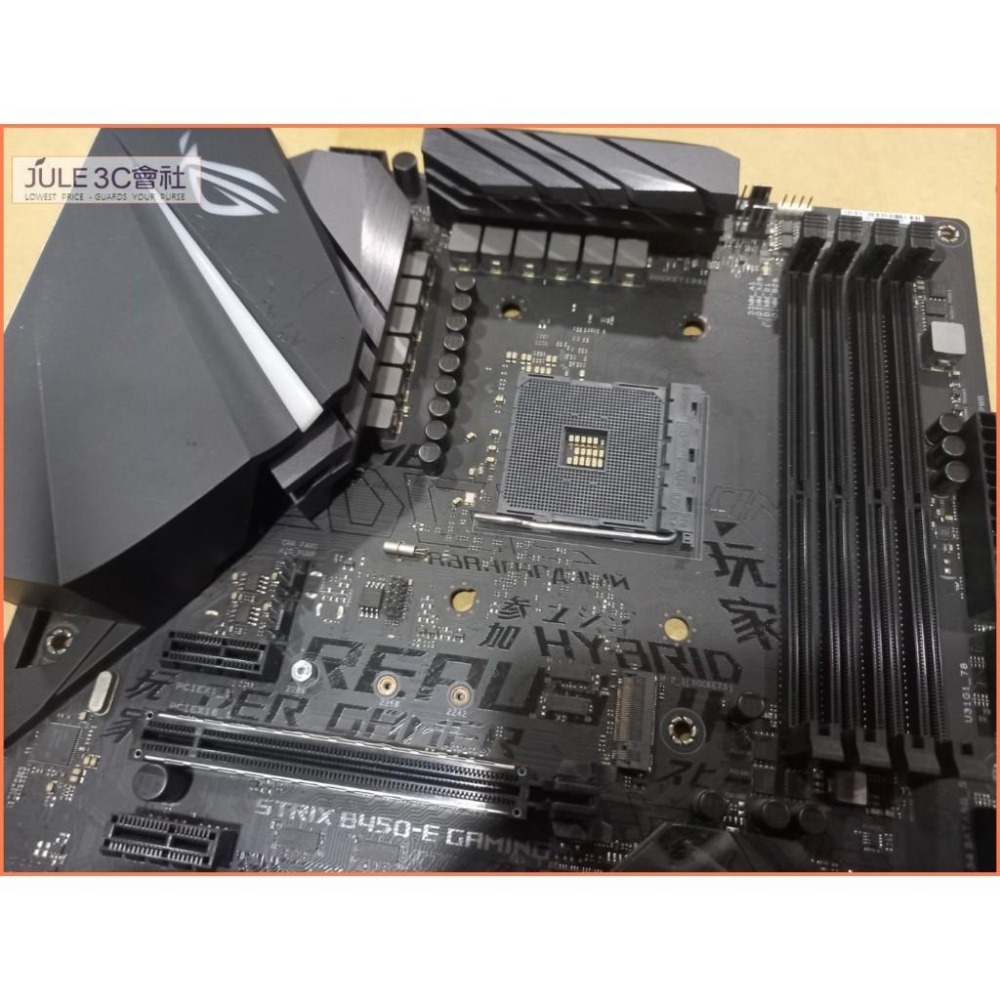 JULE 3C會社-華碩ASUS ROG STRIX B450-E GAMING B450/D4/保內/AM4 主機板-細節圖3