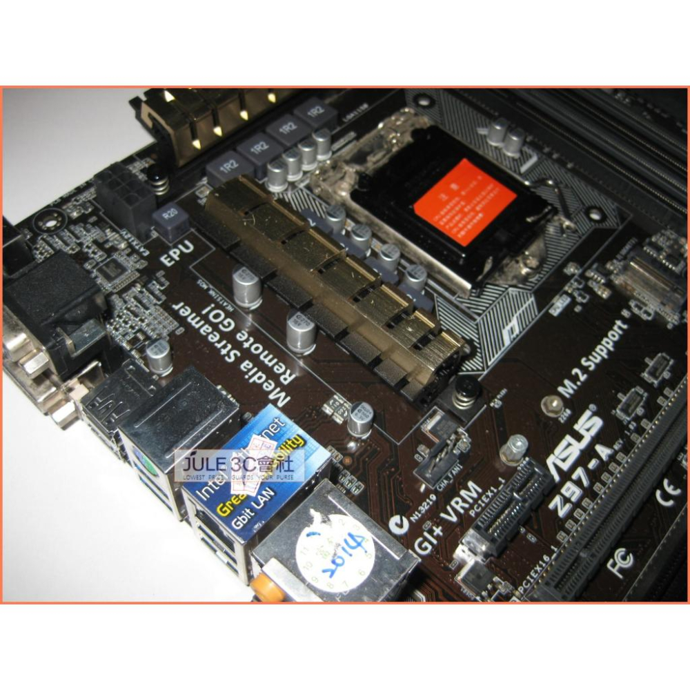 JULE 3C會社-華碩ASUS Z97-A Z97/DDR3/M2/雙智能處理器/電競系列/ATX/1150 主機板-細節圖5