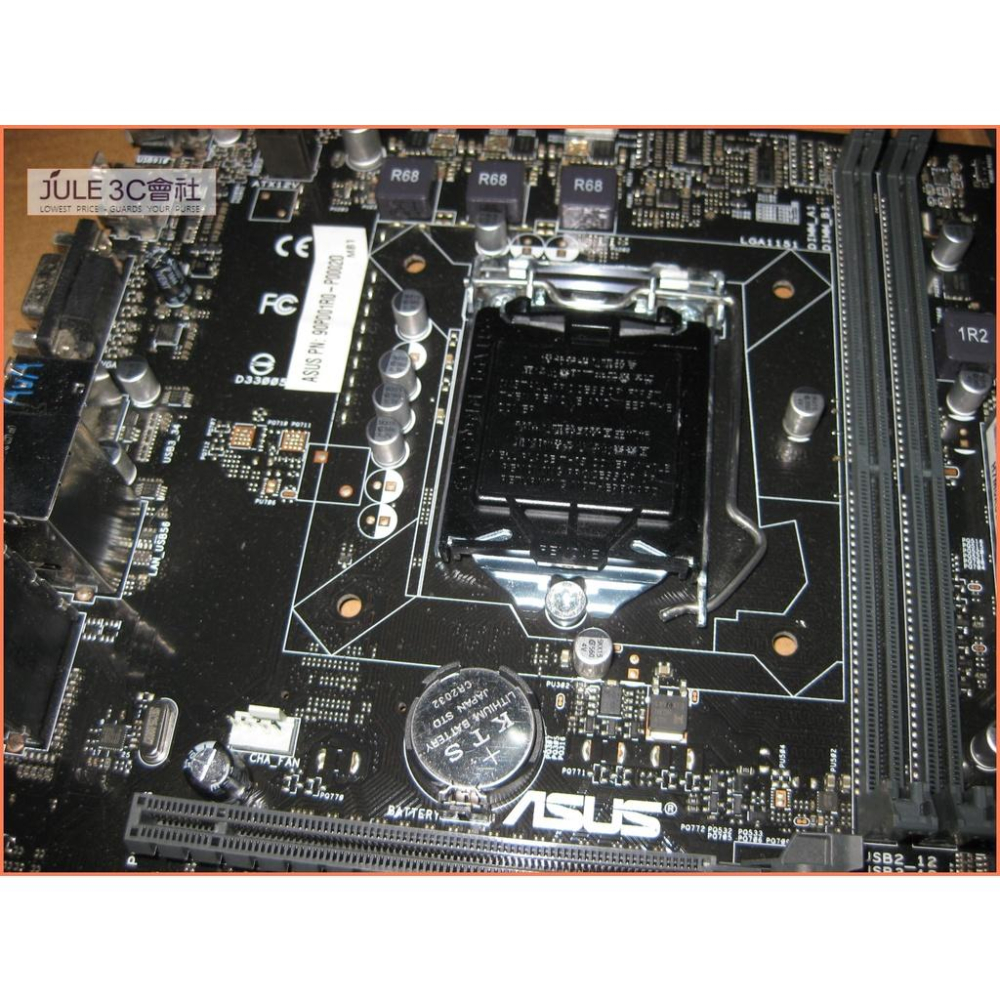JULE 3C會社-華碩ASUS K31CD-K H110/DDR4/VIVO PC K31家用機/MATX 主機板-細節圖3