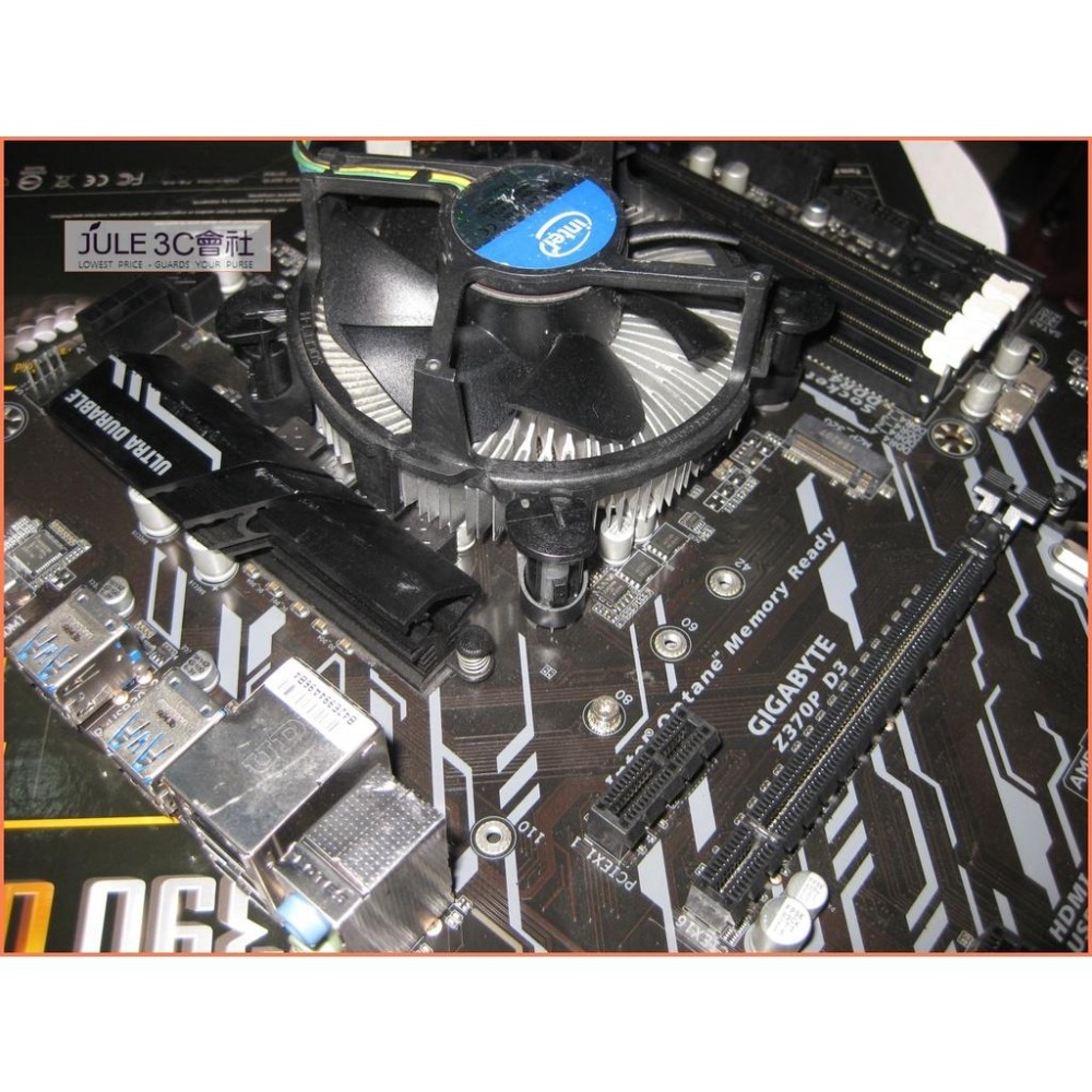 JULE 3C會社-技嘉 Z370P-D3 Z370 主機板 + Intel i5 8400 六核/含風扇 CPU-細節圖4