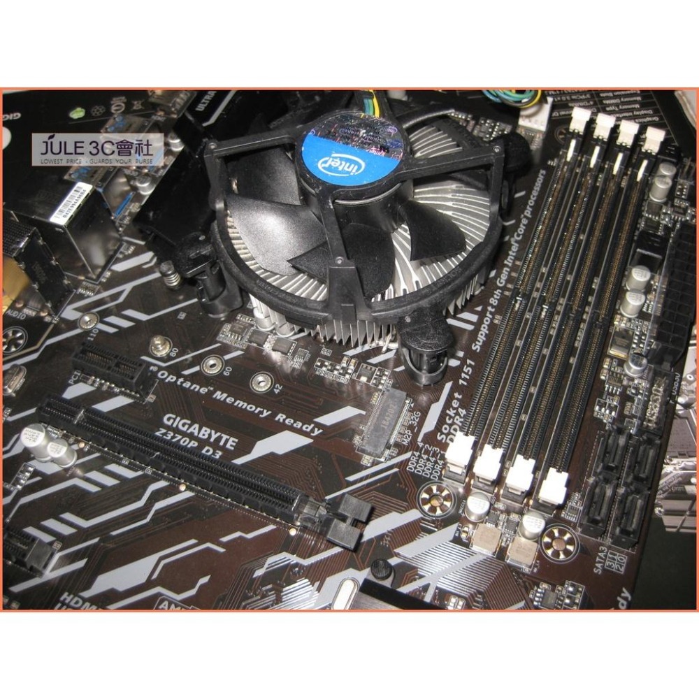 JULE 3C會社-技嘉 Z370P-D3 Z370 主機板 + Intel i5 8400 六核/含風扇 CPU-細節圖5