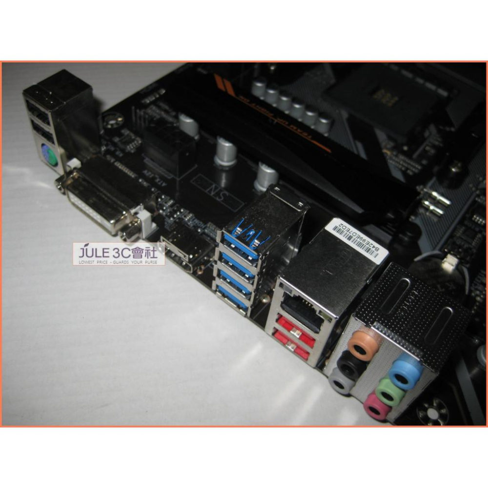 JULE 3C會社-技嘉 B450 AORUS M B450/電競/數位電源/M2/庫存/AM4/MATX 主機板-細節圖4