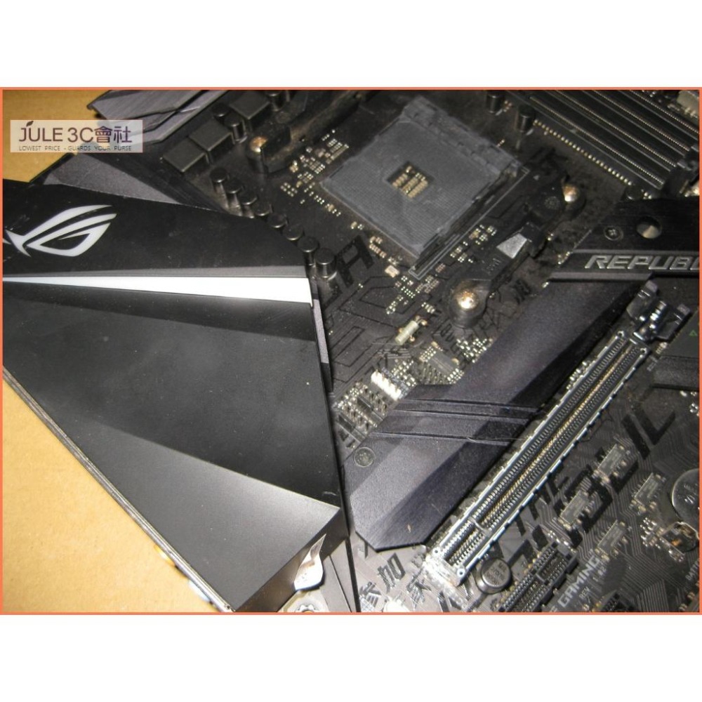 JULE 3C會社-華碩 ROG STRIX X470-F GAMING X470/DDR4/保內/電競/RGB 主機板-細節圖5