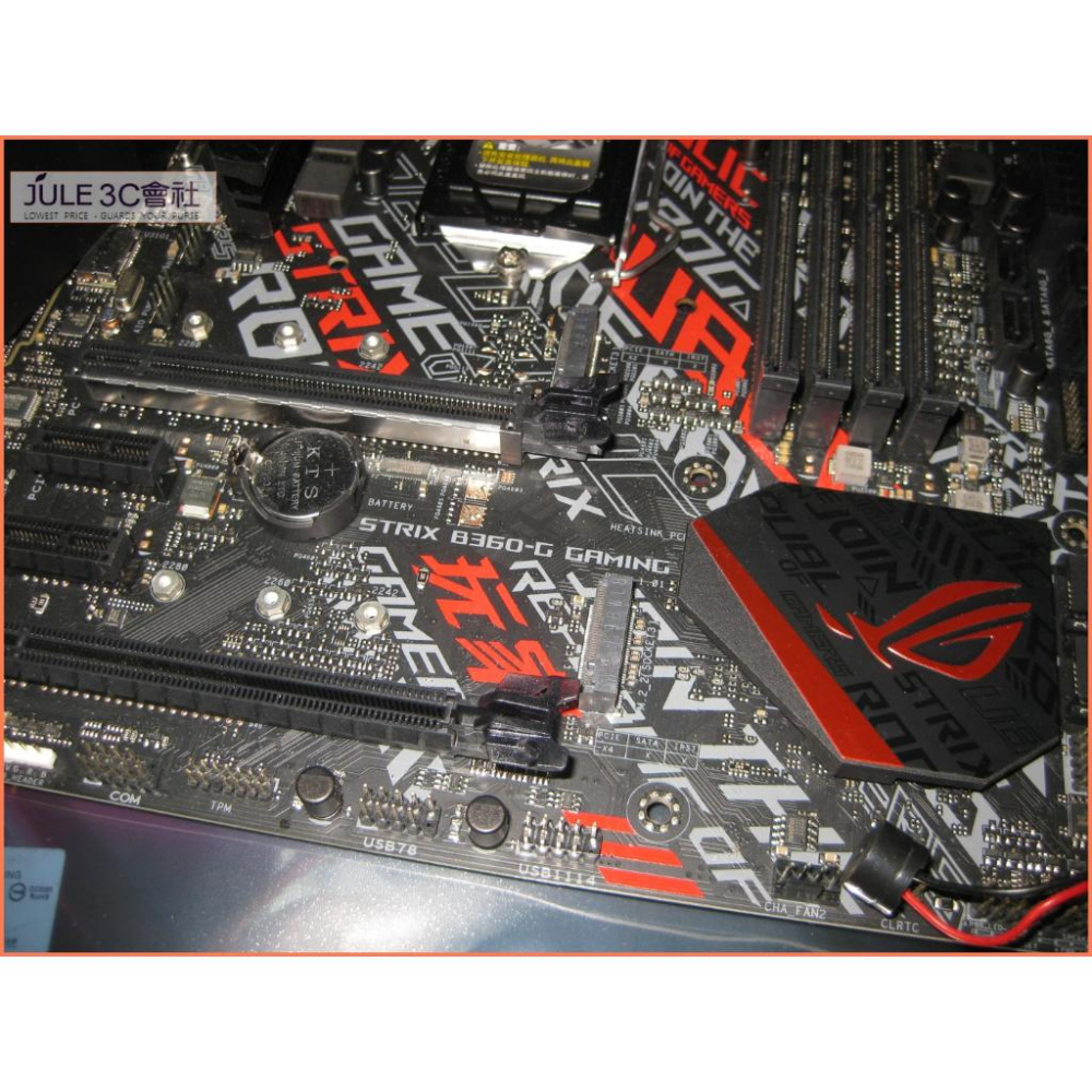 JULE 3C會社-華碩 ROG STRIX B360-G GAMING B360/八九代/電競/保內 主機板-細節圖2