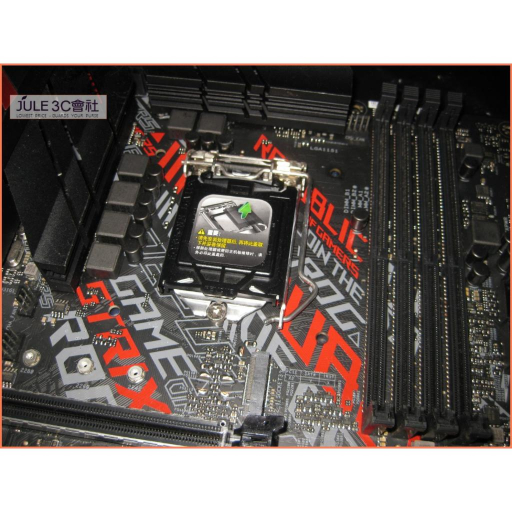 JULE 3C會社-華碩 ROG STRIX B360-G GAMING B360/八九代/電競/保內 主機板-細節圖3