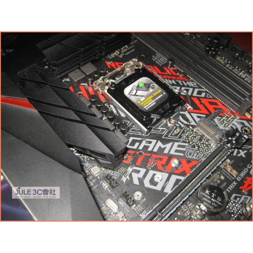JULE 3C會社-華碩 ROG STRIX B360-G GAMING B360/八九代/電競/保內 主機板-細節圖5