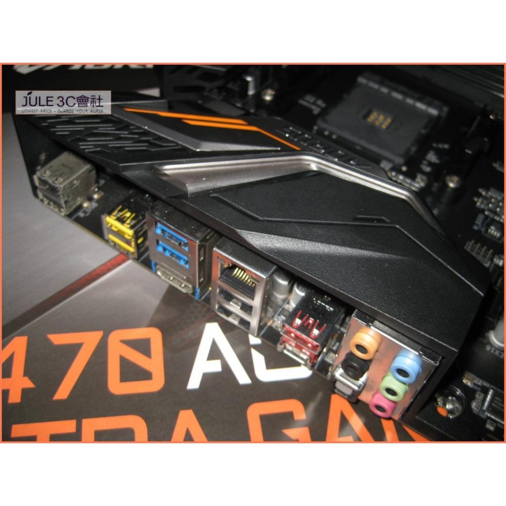 JULE 3C會社-技嘉 X470 AORUS ULTRA GAMING 電競/RGB/超耐久/良品/AM4 主機板-細節圖4