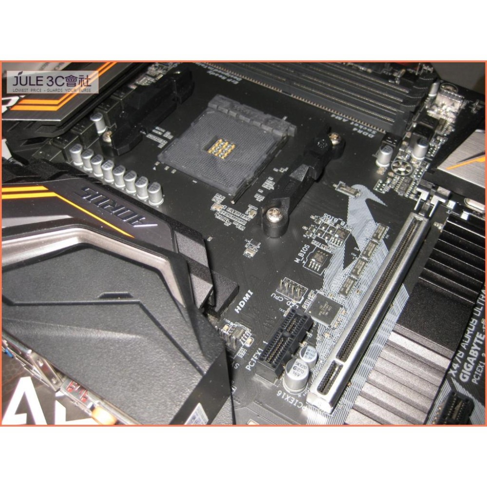 JULE 3C會社-技嘉 X470 AORUS ULTRA GAMING 電競/RGB/超耐久/良品/AM4 主機板-細節圖5