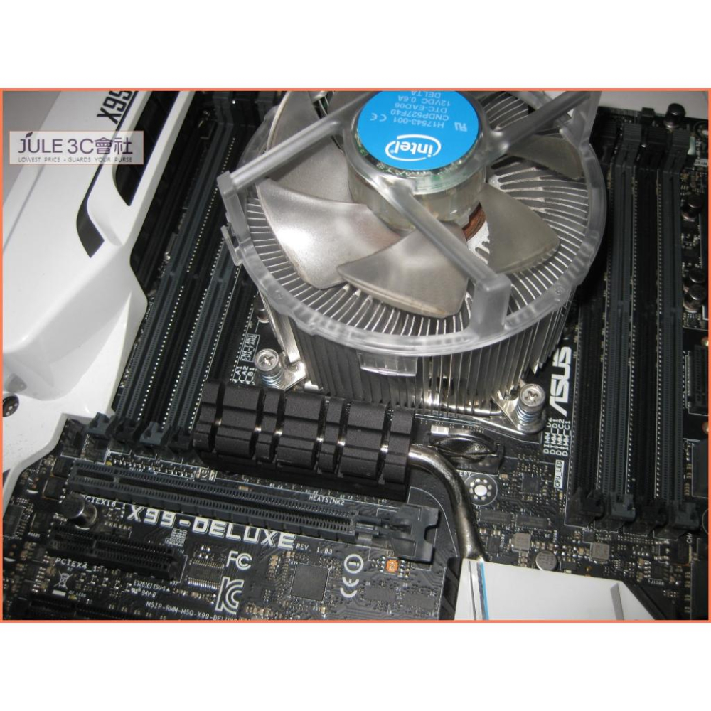 JULE 3C會社-華碩 X99 DELUXE DDR4/ATX 主機板+ i7 5930K 12核心/含風扇 CPU-細節圖3
