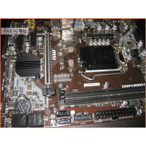 JULE 3C會社-微星MSI B365M PRO-VH B365/八九代/DDR4/核心加速/MATX 主機板