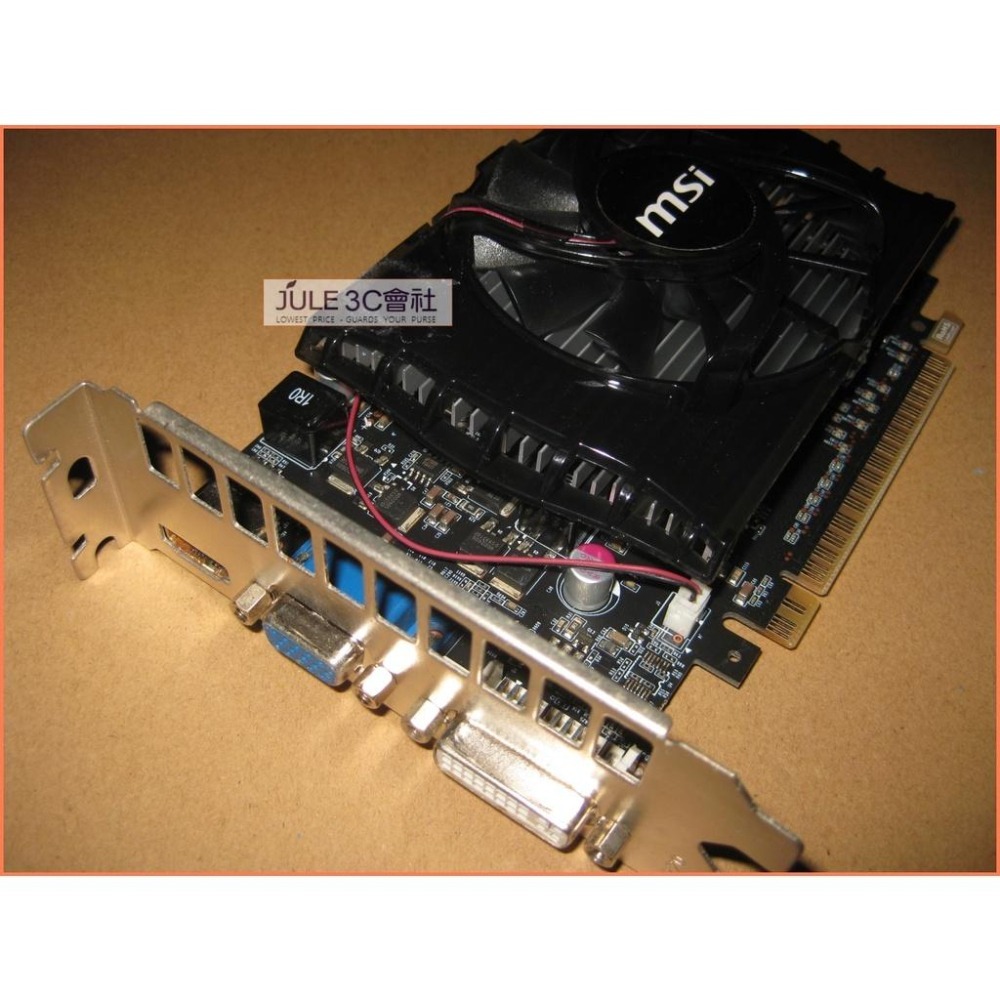 JULE 3C會社-微星MSI N730-4GD3 GT730/DDR3/4G/全固態/良品/PCIE 顯示卡-細節圖2