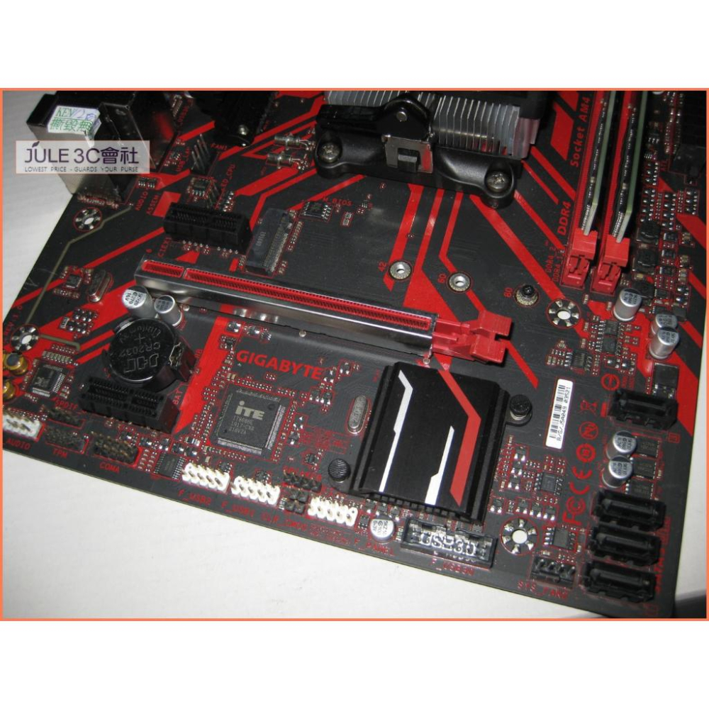JULE 3C會社-技嘉 B450M GAMING 主機板+ AMD Athlon 3000G CPU+ 16G 記憶體-細節圖2
