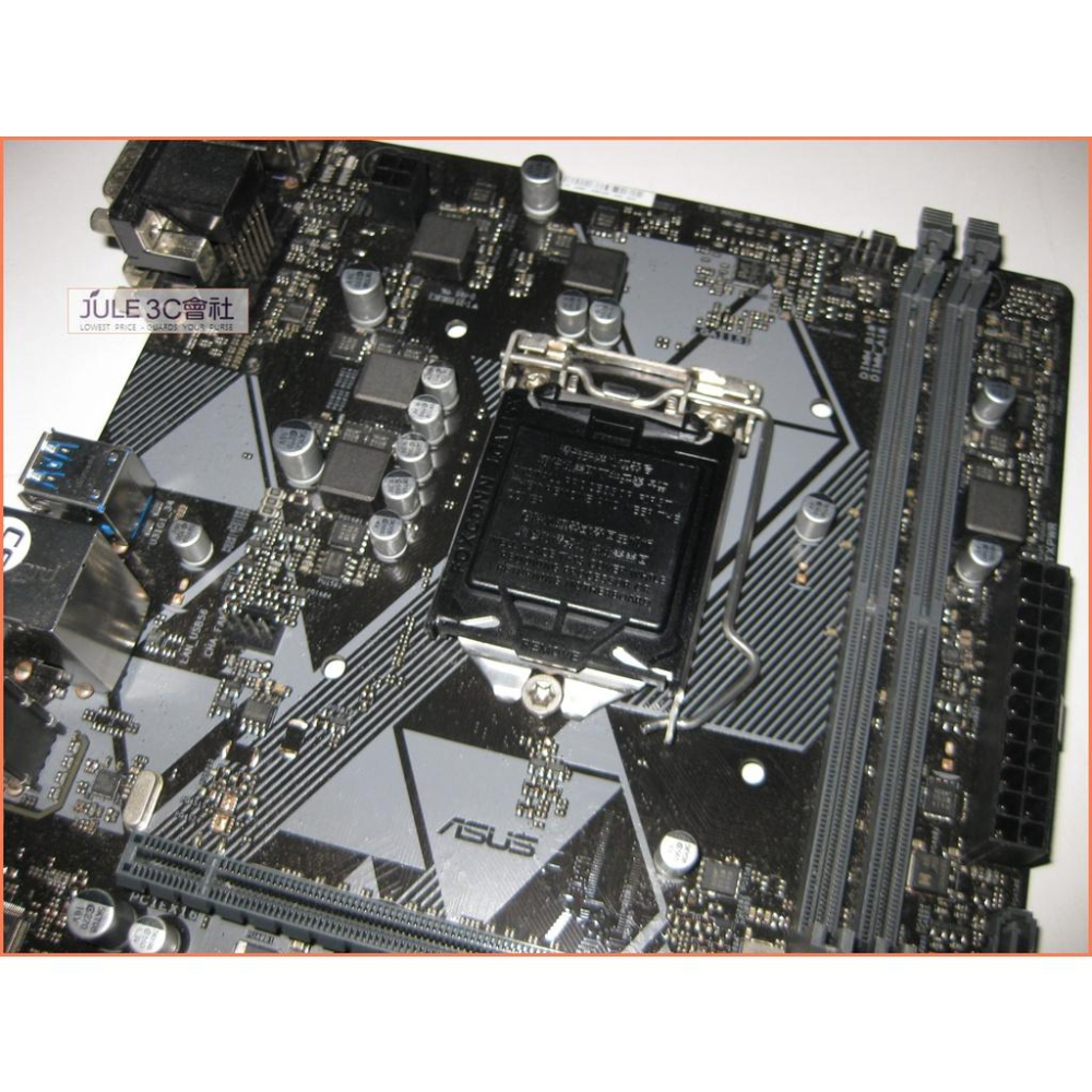 JULE 3C會社-華碩 PRIME H310M-K H310/DDR4/八九代/附檔板/良品/MATX 主機板-細節圖3