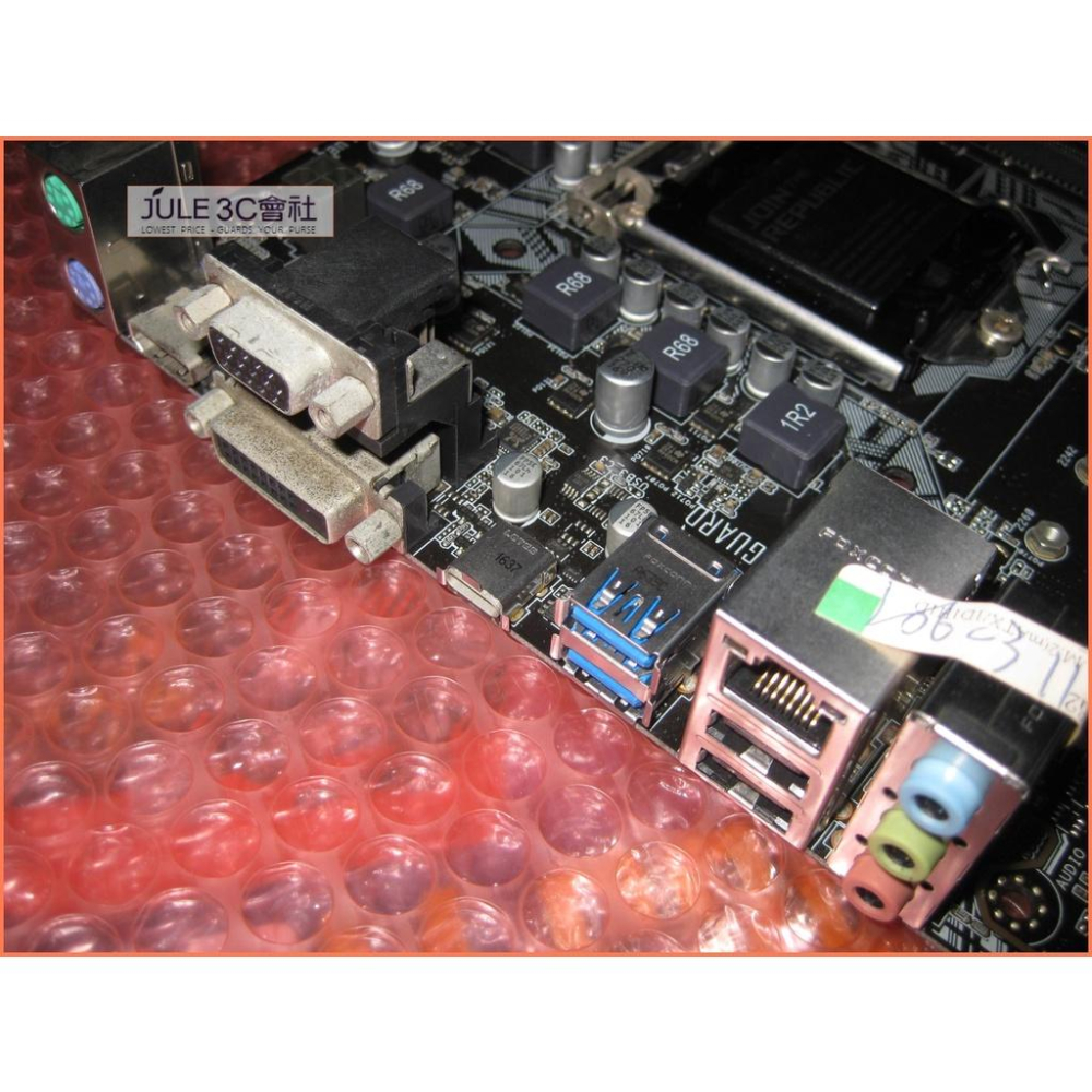 JULE 3C會社-華碩ASUS B150M-A M.2 B150/六七代/DDR4/5重防護/良品/MATX 主機板-細節圖4
