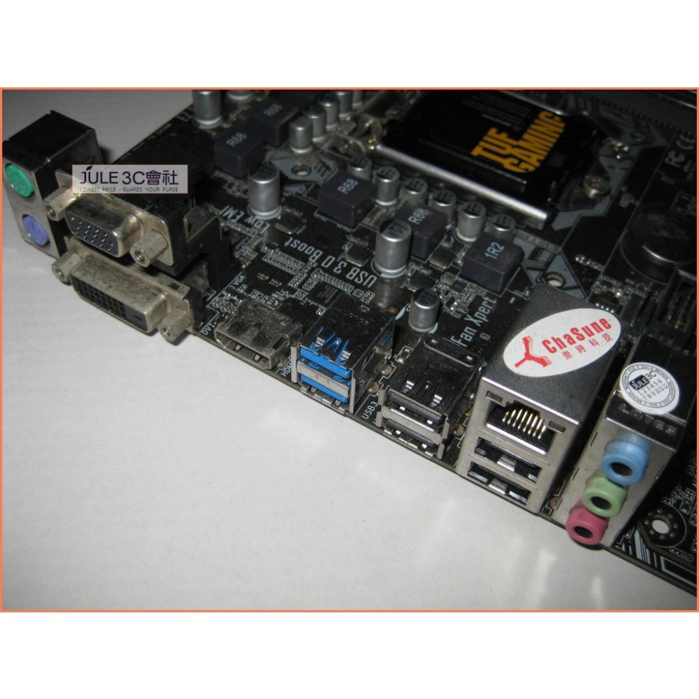 JULE 3C會社-華碩ASUS H110M-A D3 H110/六七代/DDR3/良品/1151/MATX 主機板-細節圖4