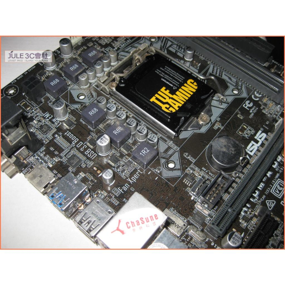 JULE 3C會社-華碩ASUS H110M-A D3 H110/六七代/DDR3/良品/1151/MATX 主機板-細節圖5