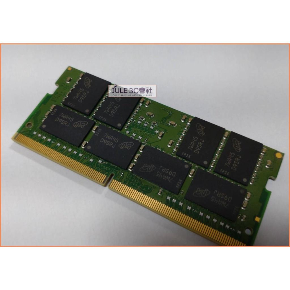 JULE 3C會社-金士頓 KCP421SD8/16 DDR4 2133 16G 1.2V/雙面/筆電用/NB 記憶體-細節圖2