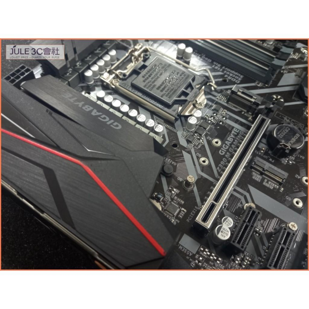 JULE 3C會社-技嘉 Z390M GAMING Z390/八九代/D4/雙M2/超耐久/庫存/MATX 主機板-細節圖5