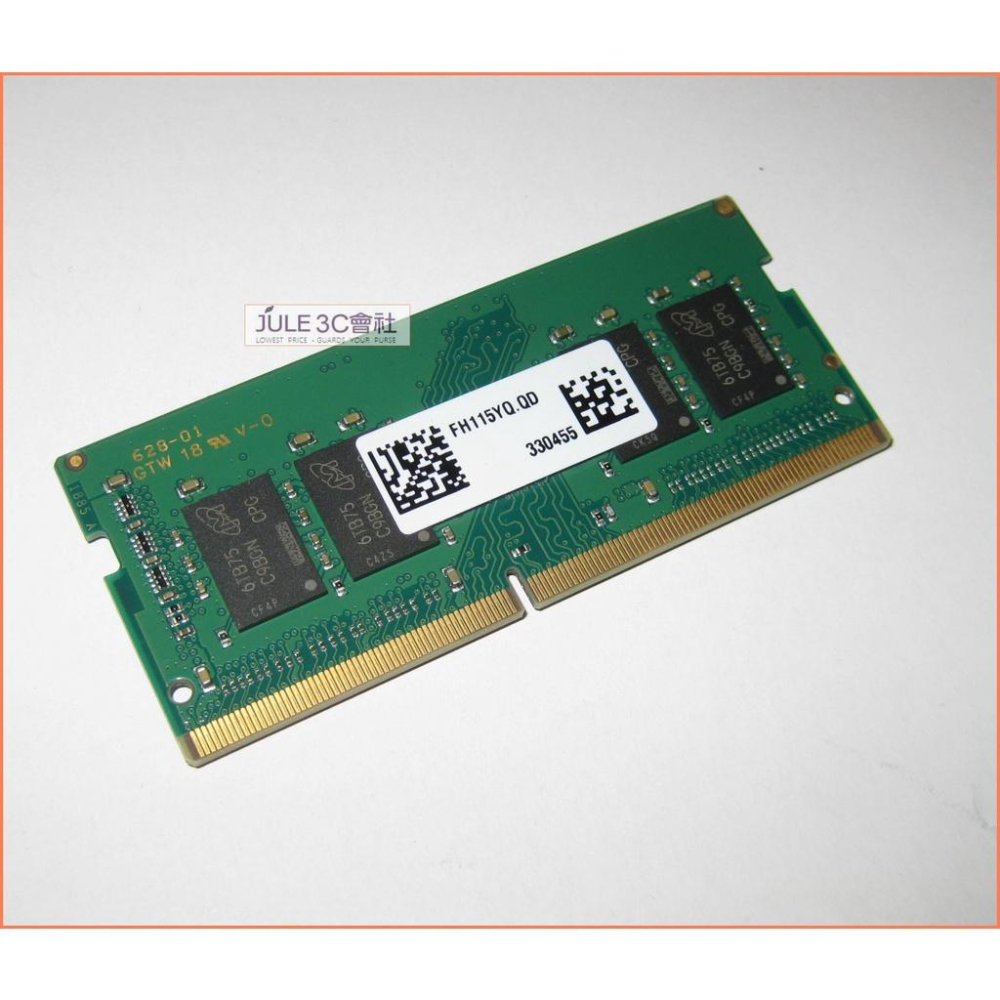 JULE 3C會社-美光Micron Crucial DDR4 2133 8G 8GB 1.2V/終保/筆電 記憶體-細節圖2